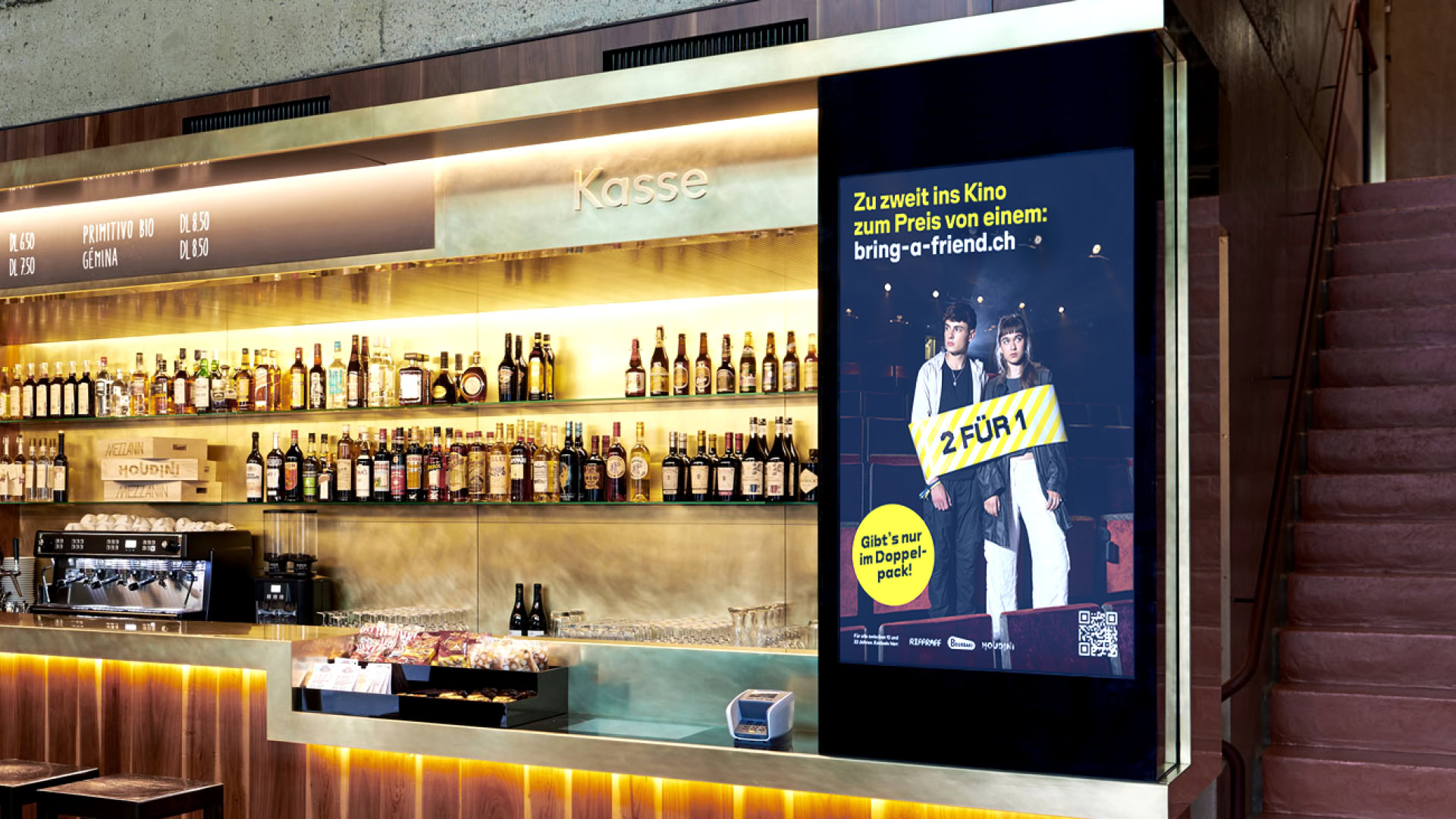 Neugass Kino – Houdini Bar