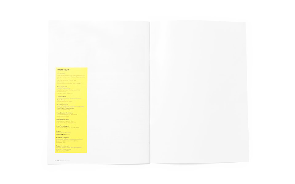Walo Bertschinger AG – Magazin 15 walo 2