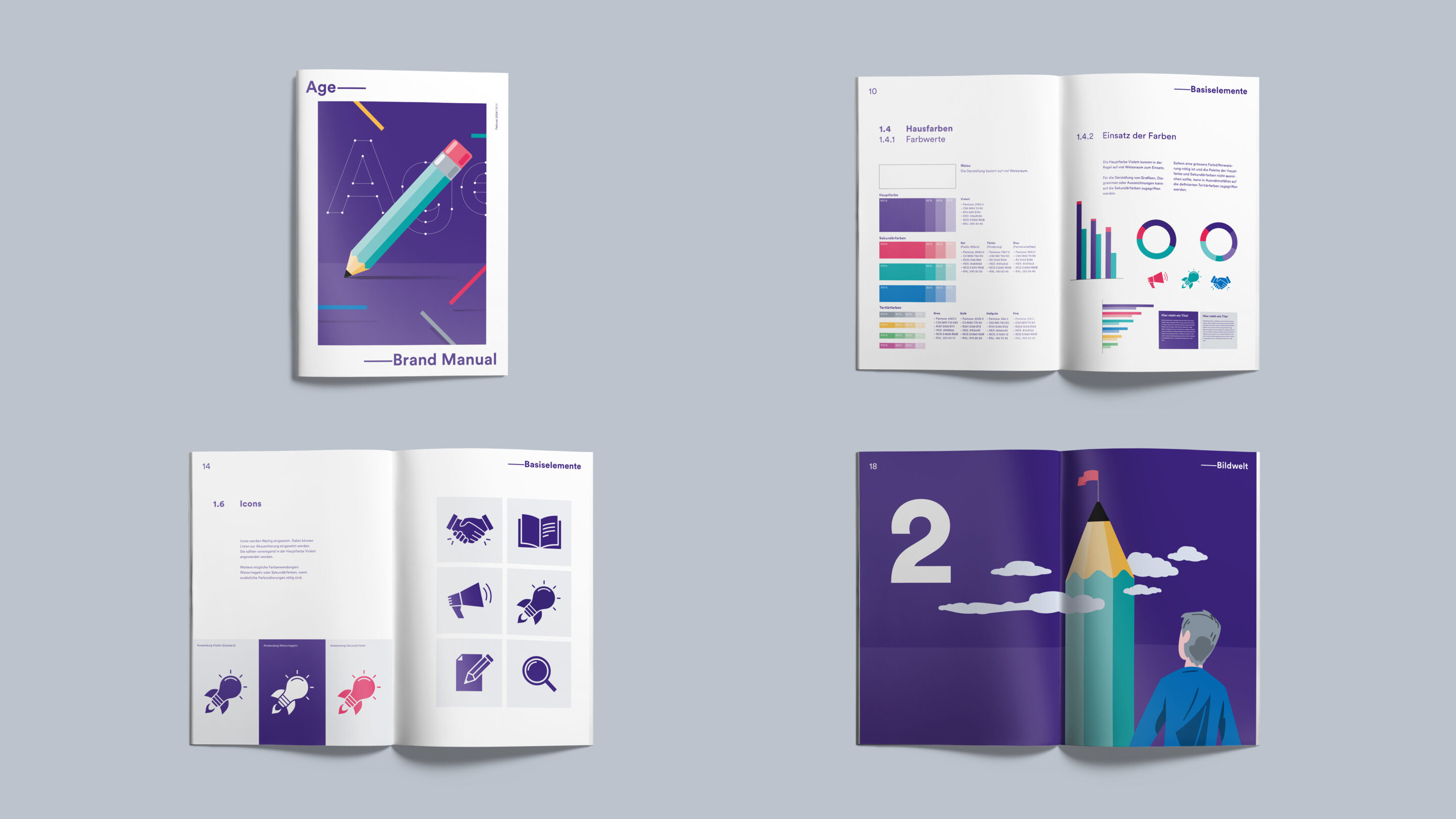 Age-Stiftung Brand Manual age-stiftung redesign