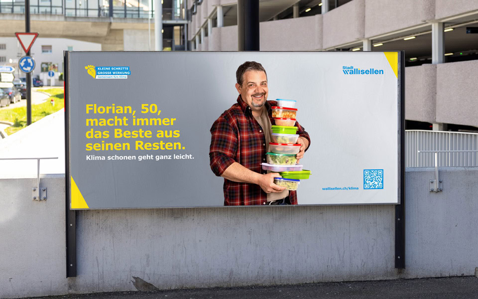 Wallisellen Klimakampagne Plakat Gross Florian